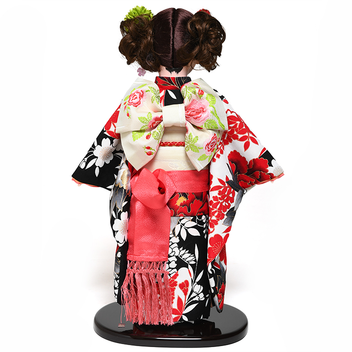 13号市松人形：京友禅衣装：敏光作｜人形の伏見屋